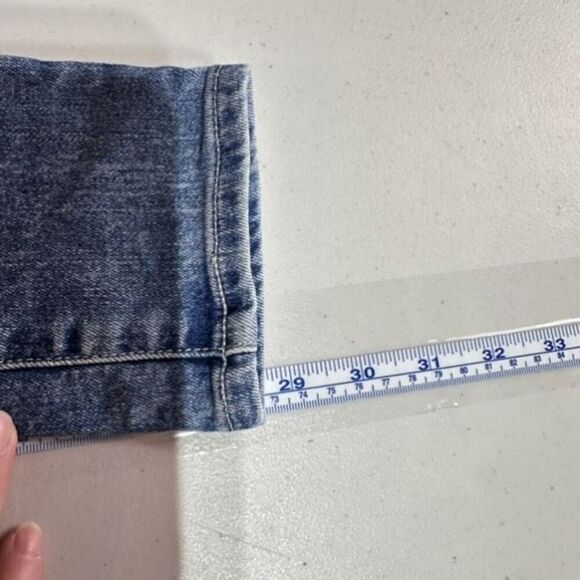 AG Jeans The Farrah Skinny Ankle high rise Blue Medium Wash‎ Whiskering Size 26R - Picture 6 of 13